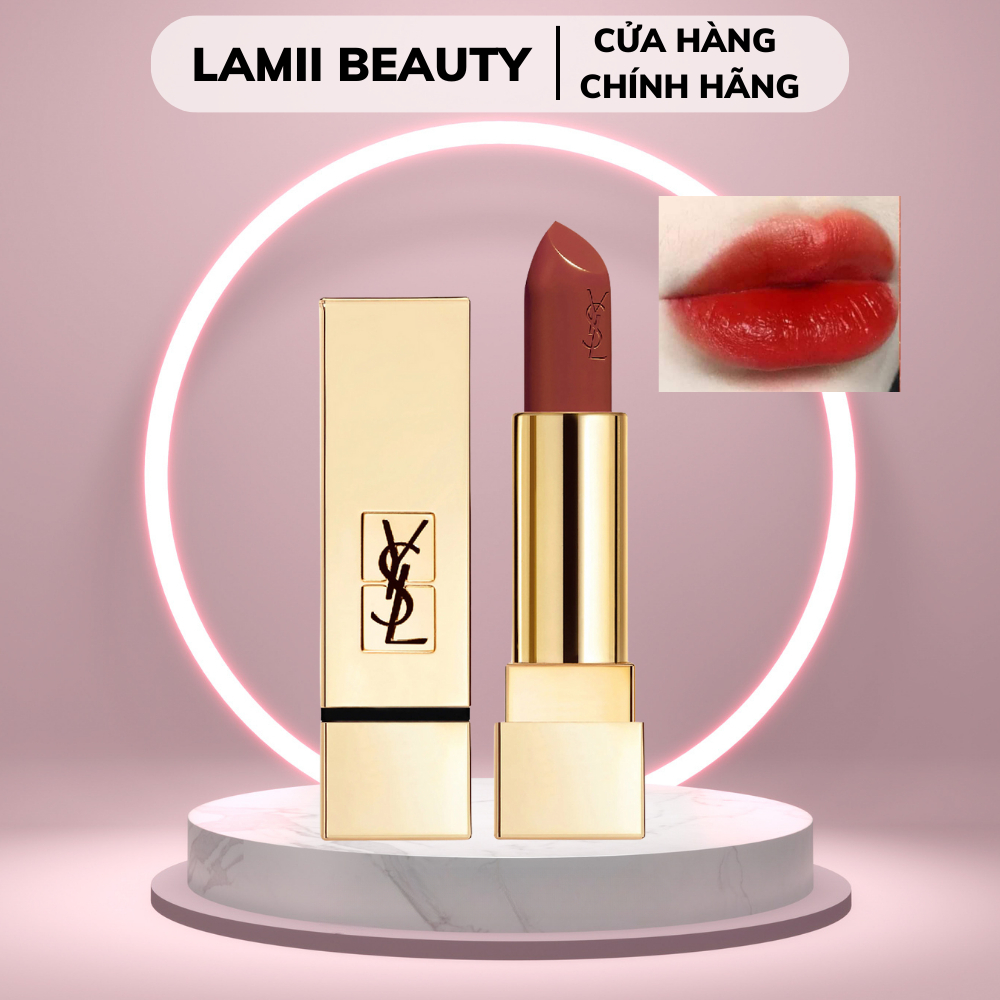 Son YSL Rouge Pur Couture màu 83 Fiery Red mini NO BOX | Shopee Việt Nam