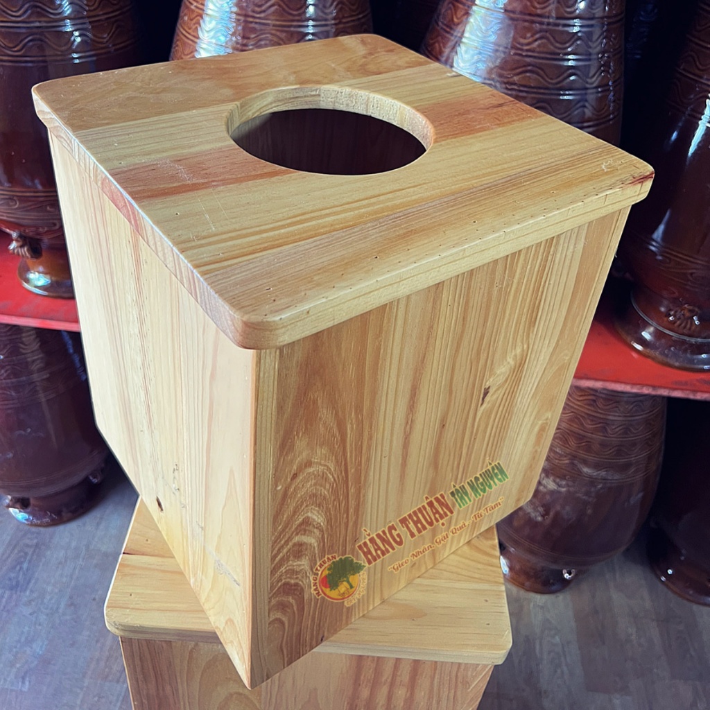 Ghế Xông Phụ Khoa Gỗ Tự Nhiên Hằng Thuận Tây Nguyên, Ở Cữ Sau Sinh, Xông Hơ Phụ Khoa  (Kèm lót ngồi)
