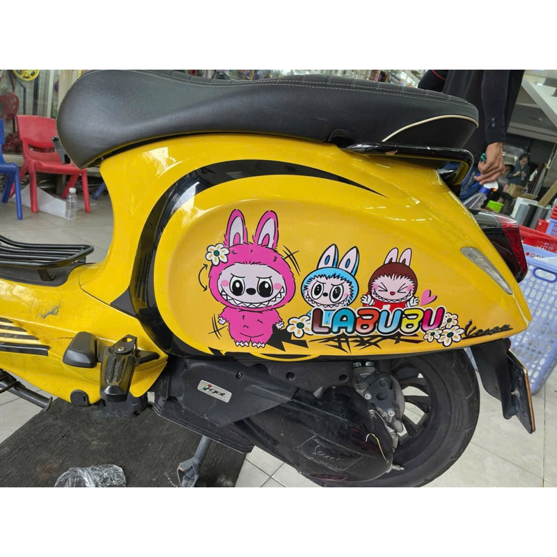 Tem Vespa labubu đẹp