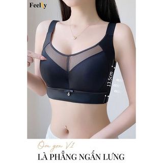 Áo Bra Nâng Ngưc Định Hình Feelsy B68 Áo Trơn Có Gọng Nâng Ngực Chống Xệ Giảm Mỡ Lưng