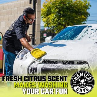 [HOẢ TỐC] – COMBO XÔ RỬA XE, LƯỚI LỌC CÁT, NƯỚC RỬA XE CITRUS WASH 3.8L Chemical Guys