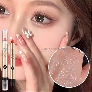 Nhũ Phấn Mắt Dính Dạng Bút Chì 2 Đầu Mỹ Phẩm Chống Thấm Nước Lâu Dài Cao Cấp