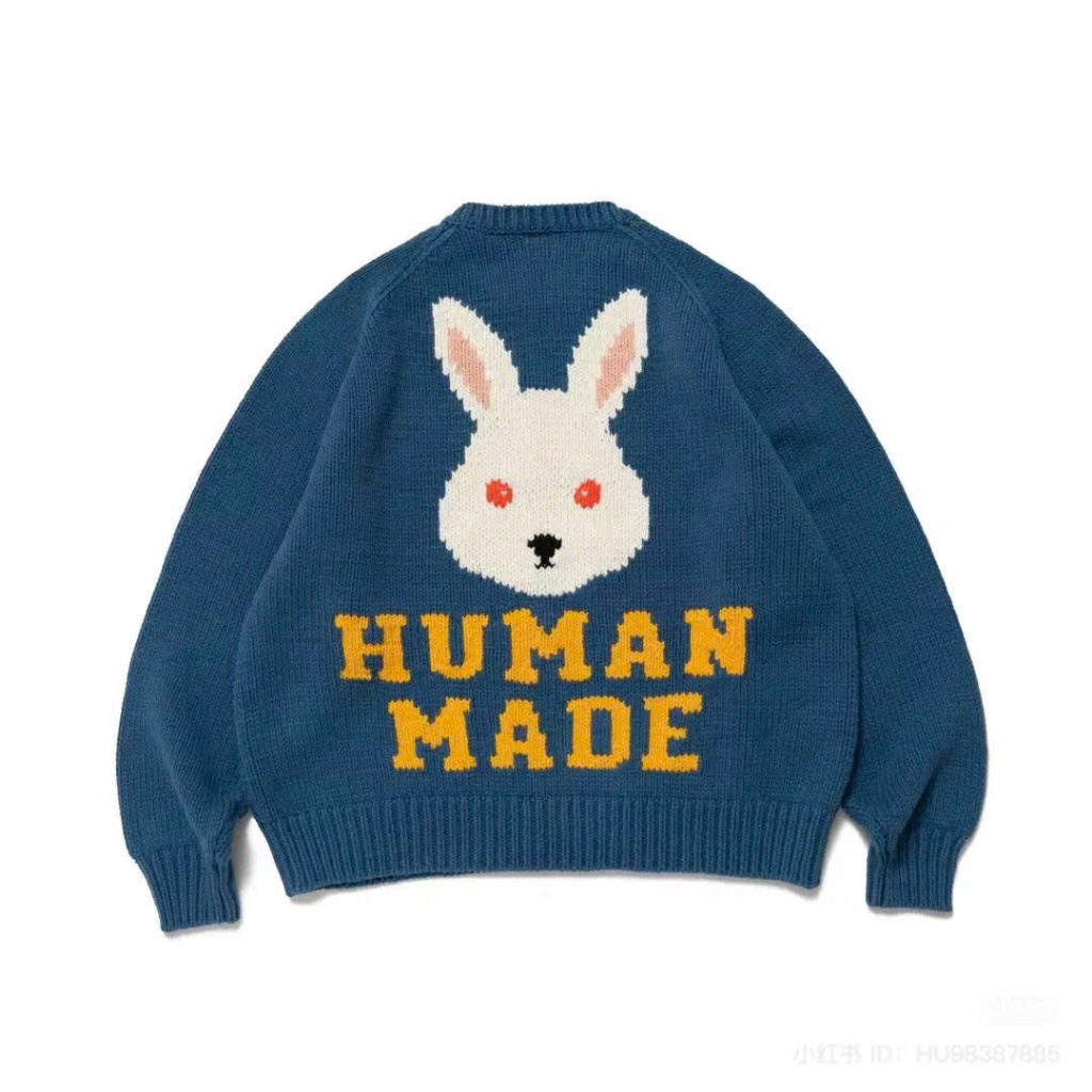 ⚡️[Mirror Quality] - Áo Sweater Human Made Rabbit Raglan Knit Sweater, Áo  sweater len Human Made, Áo len nam | Shopee Việt Nam