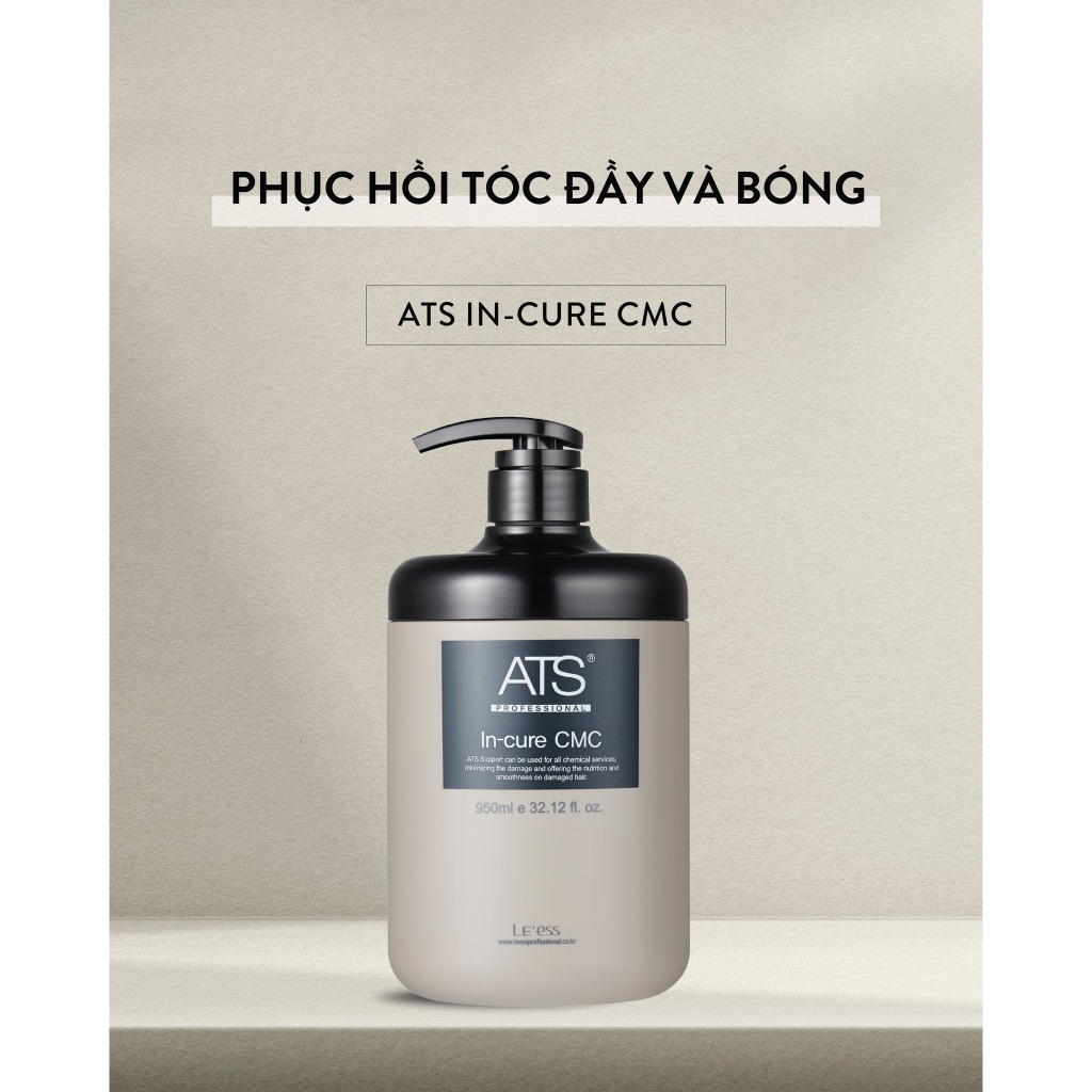 Kem phục hồi cấu trúc tóc ats in-cure cmc 950ml | Shopee Việt Nam