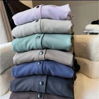 Áo Khoác SU GÂN LẠNH DÀY Mát Unisex, Couple [6 Túi] Nữ Women Top Jacket