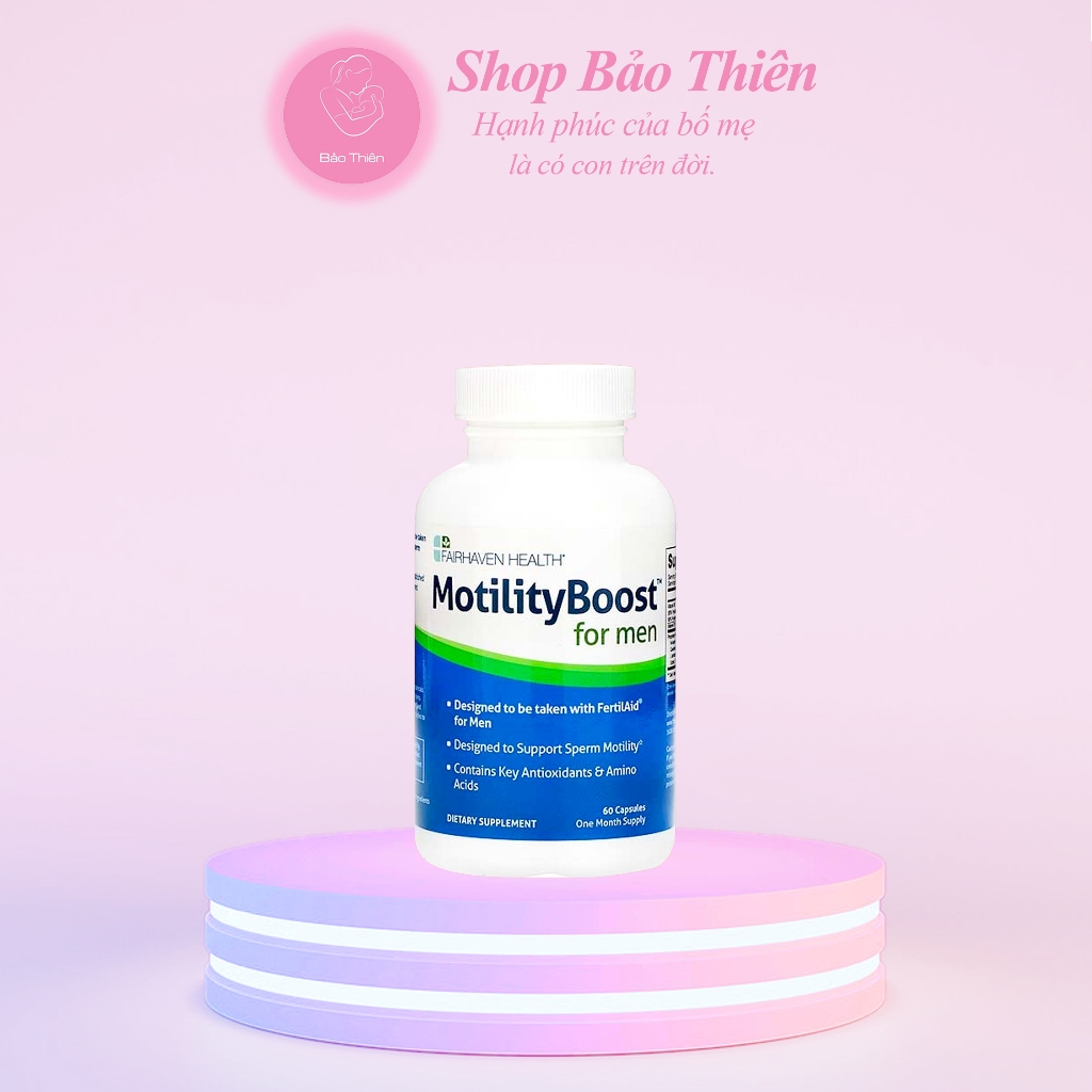 MotilityBoost for men tăng chuyển động tiến tới của tinh trùng [ Bảo ...