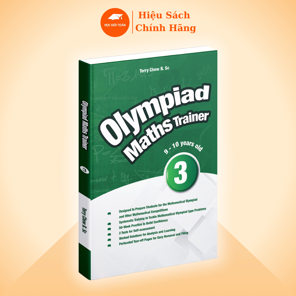 Ảnh Sách Olympiad Maths Trainer 3, Toán Singapore luyện thi lớp 3 ( 9 - 10 tuổi ) 1