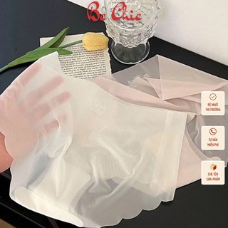 Quần Lót Nữ Su Lụa Tàng Hình Cao Cấp Họa Tiết Đám Mây Siêu Mỏng Không Đường May Mẫu 1029 BC_CHIC