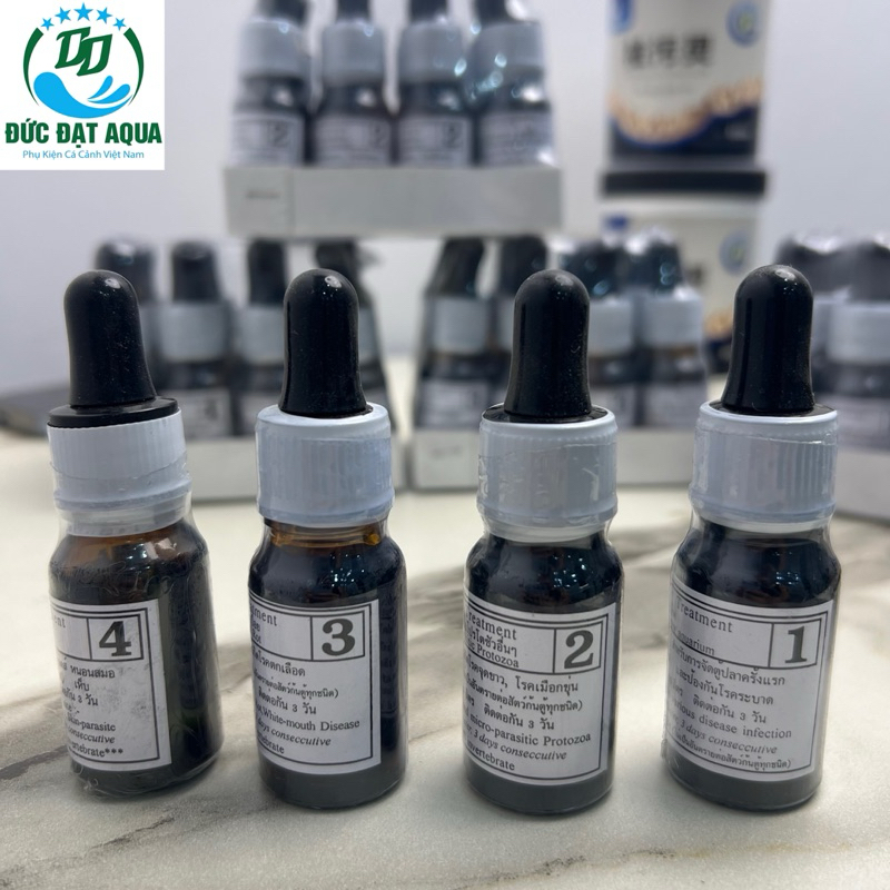 Bộ sản phẩm Bio nock 1 2 3 4 Hỗ trợ phòng bệnh Cá cảnh Cực Khoẻ BIONOCK 2