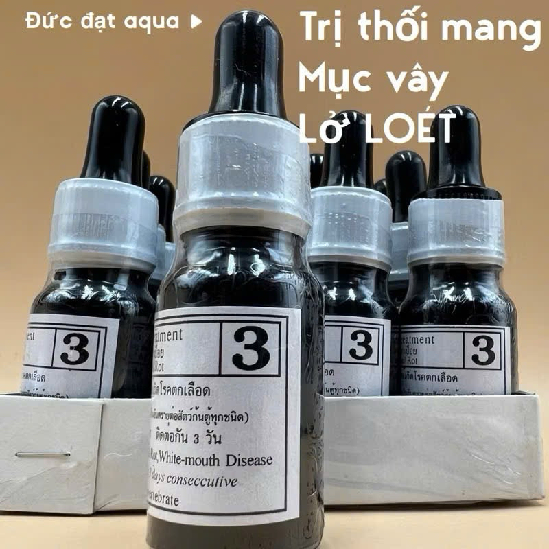 Bộ sản phẩm Bio nock 1 2 3 4 Hỗ trợ phòng bệnh Cá cảnh Cực Khoẻ BIONOCK 3