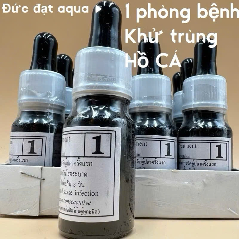 Bộ sản phẩm Bio nock 1 2 3 4 Hỗ trợ phòng bệnh Cá cảnh Cực Khoẻ BIONOCK 5