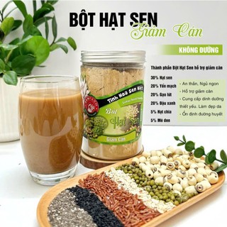 Bột Hạt Sen mix hạt Giảm Cân Senfarm - Không đường