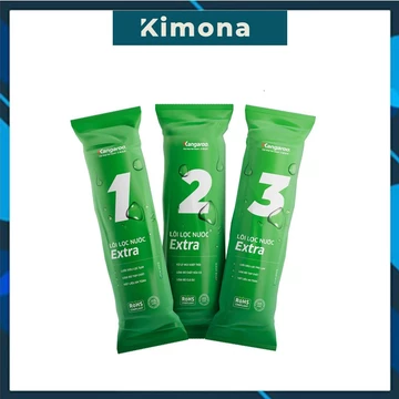 Bộ 3 lõi lọc nước RO, lõi lọc Kangaroo số 123 💖 Cam Kết Chính Hãng Đổi Trả Trong Vòng 7 Ngày 💖 --- Lõi Kangaroo