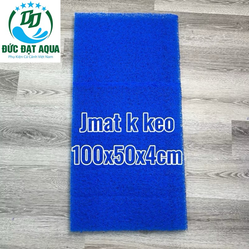 Jmat không keo loại 50x25cm, 50x50cm, 50x100cm ,cm dày 3,8cm vật liệu lọc hồ cá koi 4