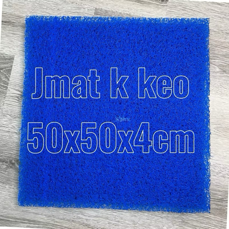 Jmat không keo loại 50x25cm, 50x50cm, 50x100cm ,cm dày 3,8cm vật liệu lọc hồ cá koi 5
