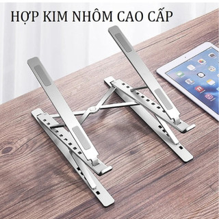 Giá Đỡ Máy Tính Xách Tay, Giá Đỡ Tản Nhiệt  Laptop, Ipad, MacBook Hợp Kim Nhôm Gấp Gọn Điều Chỉnh 6 Cấp Độ NEWTECH
