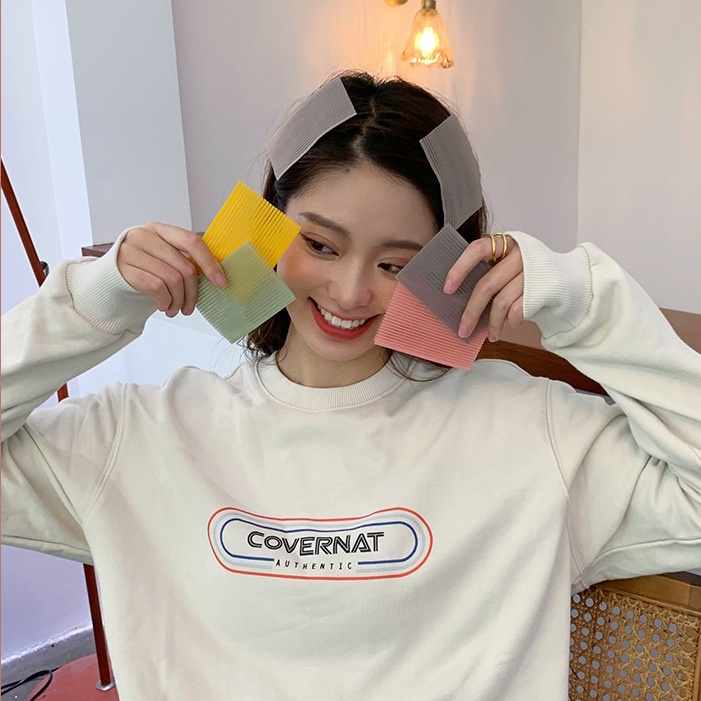 Set 2 miếng dán tóc, Miếng dán cố định tóc tiện dụng đa năng Mèo BiKiNii.