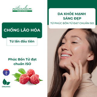 Sữa tắm dưỡng ẩm NATURALIUM 500ml (Hương Phúc Bồn Tử) an toàn cho da, chống lão hóa, giúp da khỏe mạnh sáng đẹp