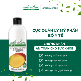 Sữa Tắm Dưỡng Ẩm Naturalium ( Hương Xoài ) Làm Sạch Sâu, Dưỡng Ẩm, Chống Viêm 500ml