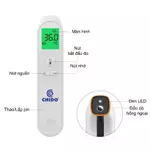 Nhiệt kế hồng ngoại Chido công nghệ Nhật Bản chính hãng bảo hành 2 năm- đo nhiệt độ cơ thể, cháo, nước, sữa — ảnh 6