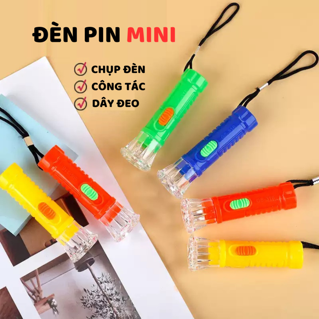 Đèn Pin Mini Siêu Sáng Cầm Tay Cho Bé, Đồ chơi Trẻ Em Đèn Pin Chiếu ...