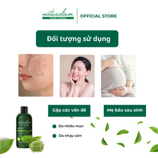 Sữa tắm siêu thực phẩm NATURALIUM 500ml (Chiết xuất từ Cỏ Lúa Mì) giúp nuôi dưỡng, làm sạch làn da hồng hào