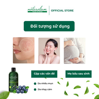 Sữa Tắm Siêu Thực Phẩm Naturalium (Hương Việt Quất)  Làm Sạch Sâu, Giảm Viêm Da Và Da Mịn Màng 500ml