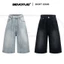 Quần Short Ngắn Jeans Devotus Form Unisex Ống Rộng Qua Gối - BASIC SHORT JEANS