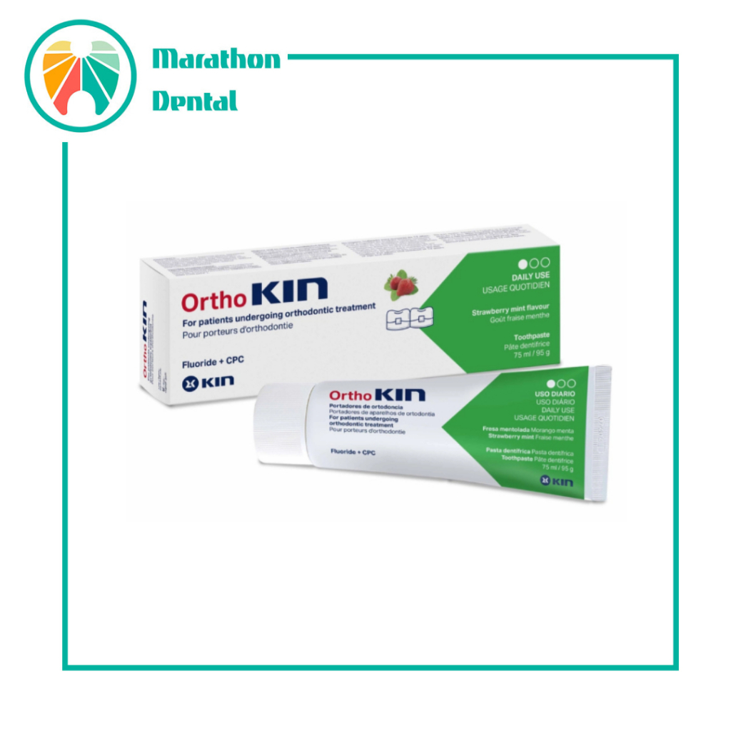 Kem Đánh Răng Dành Cho Răng Niềng Ortho Kin 75ml | Marathon Dental ...