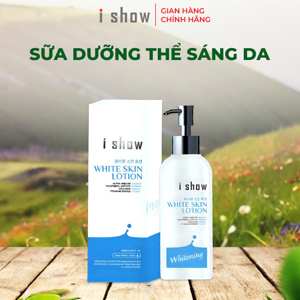 Ảnh Sữa Dưỡng Thể Trắng Da Body I SHOW Dưỡng Trắng Da Siêu Cấp Ẩm Làm Săn Chắc Phục Hồi Làn Da Body 2