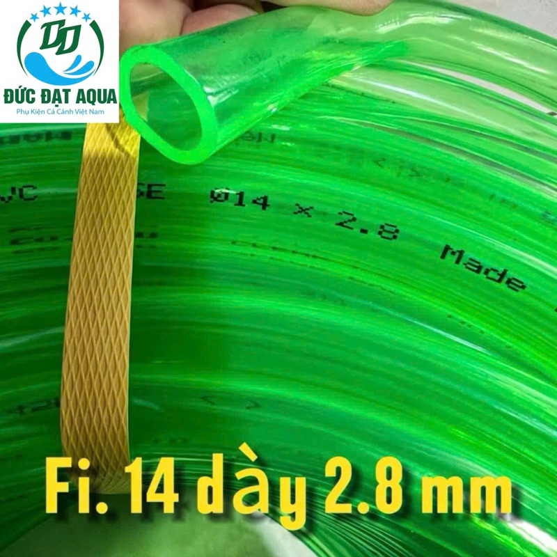 Ống nước Phú Thịnh (đơn vị tính là 1 mét ) - Fi-8-10-14-16-18-20-25 Không xoắn gập, loại dày nhất 2