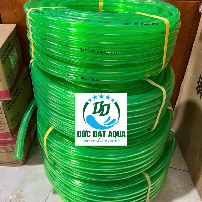 Ống nước Phú Thịnh (đơn vị tính là 1 mét ) - Fi-8-10-14-16-18-20-25 Không xoắn gập, loại dày nhất 7