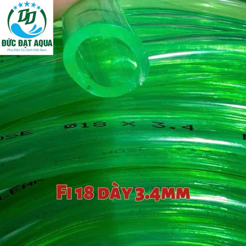 Ống nước Phú Thịnh (đơn vị tính là 1 mét ) - Fi-8-10-14-16-18-20-25 Không xoắn gập, loại dày nhất 5