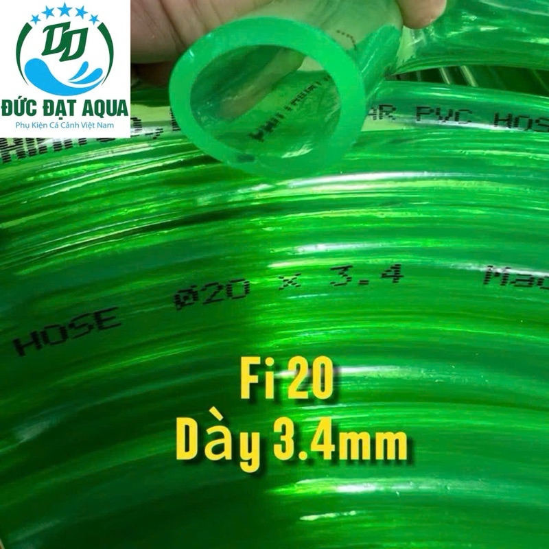 Ống nước Phú Thịnh (đơn vị tính là 1 mét ) - Fi-8-10-14-16-18-20-25 Không xoắn gập, loại dày nhất 8