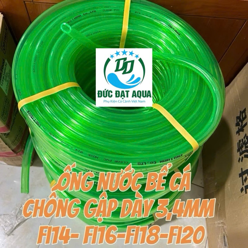 Ống nước Phú Thịnh (đơn vị tính là 1 mét ) - Fi-8-10-14-16-18-20-25 Không xoắn gập, loại dày nhất 9