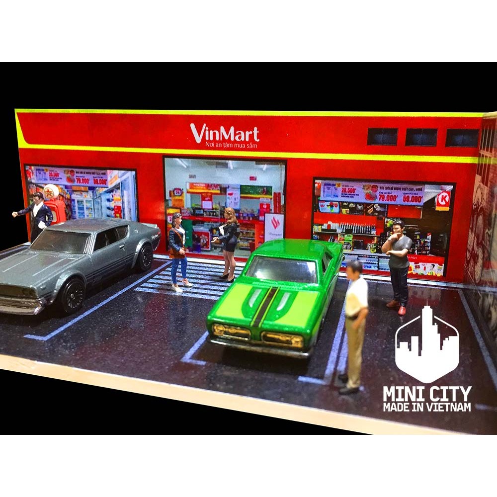 Sa bàn bãi đậu xe vinmart
