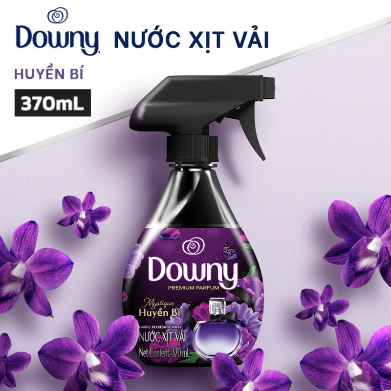 Xịt Vải DOWNY Khử Mùi Và Chống Khuẩn 99.9% Chai 370 Ml Hương Nắng Mai/ Huyền Bí/ Đam Mê