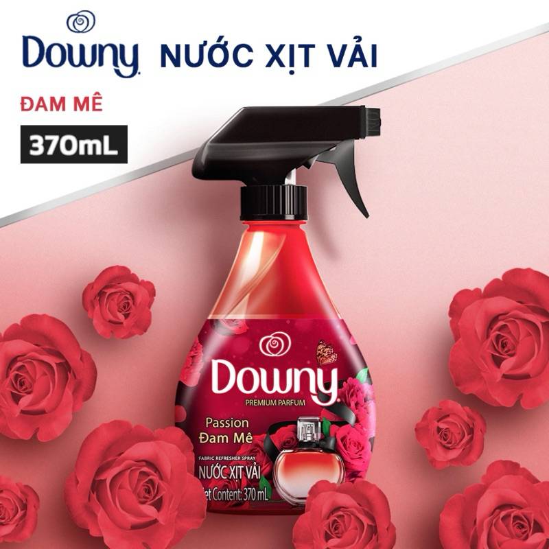 Xịt Vải DOWNY Khử Mùi Và Chống Khuẩn 99.9% Chai 370 Ml Hương Nắng Mai/ Huyền Bí/ Đam Mê
