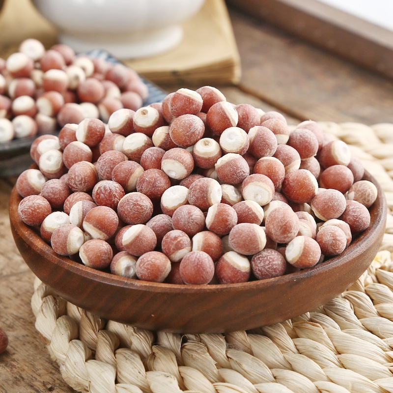 100g hạt Khiếm thực hạt nguyên hoặc hạt nửa sạch đẹp