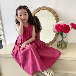Váy bé gái hàn quốc từ 1 - 8 tuổi - dáng babydoll - phong cách hàn quốc