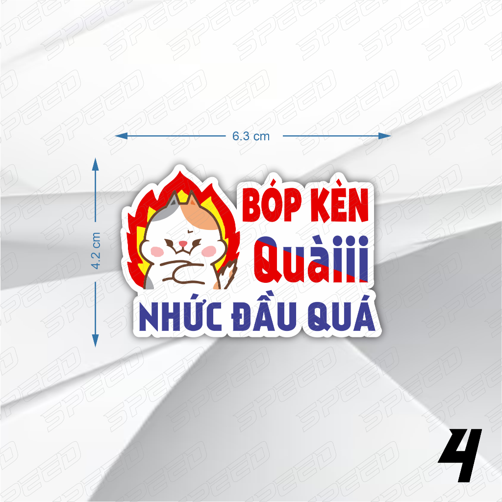 Tem decal dán xe Phong cách Vui nhộn Hài hước | Decal Trang Trí, Sticker Dán Xe chống thấm