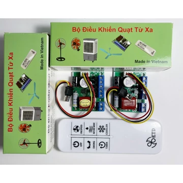 Mạch quạt điều khiển từ xa FT312 - 311 V2. Biến quạt thường thành quạt có điều khiển ko ko