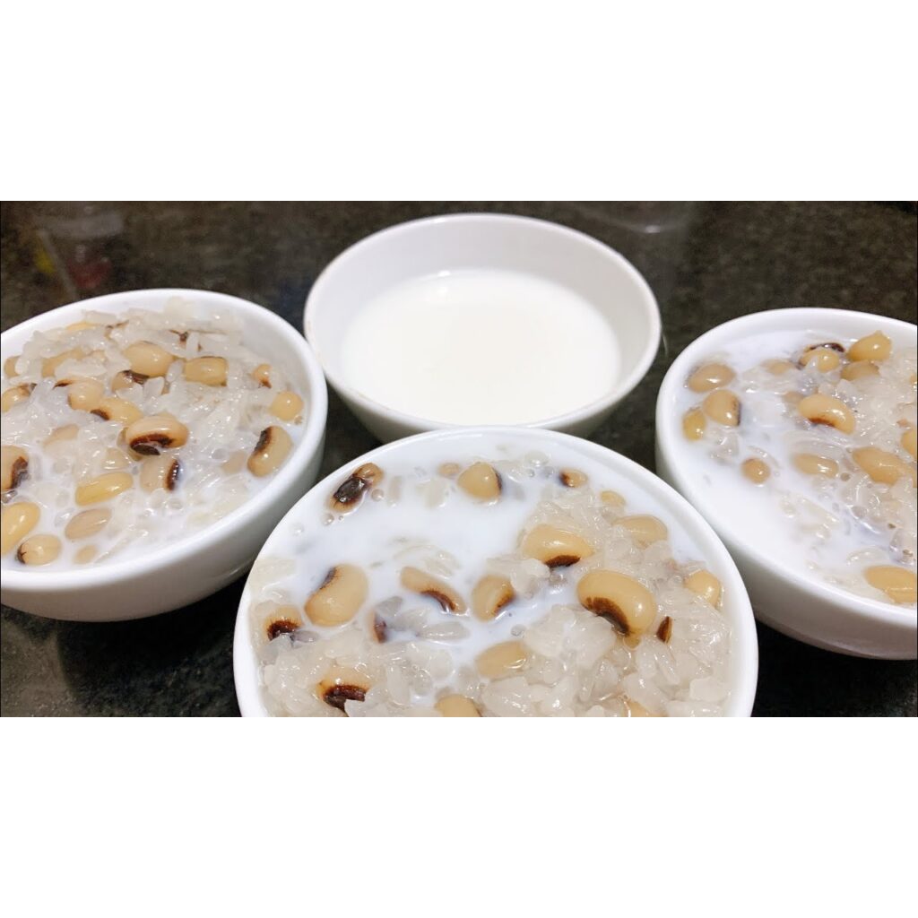 [SỈ] 5KG Đậu TRẮNG BI (Đậu Trắng Mắt Đen / Đậu Mắt Cua) hàng chuẩn đẹp _ đậu trắng bi giá sỉ _ nongsangiasi.tinphat