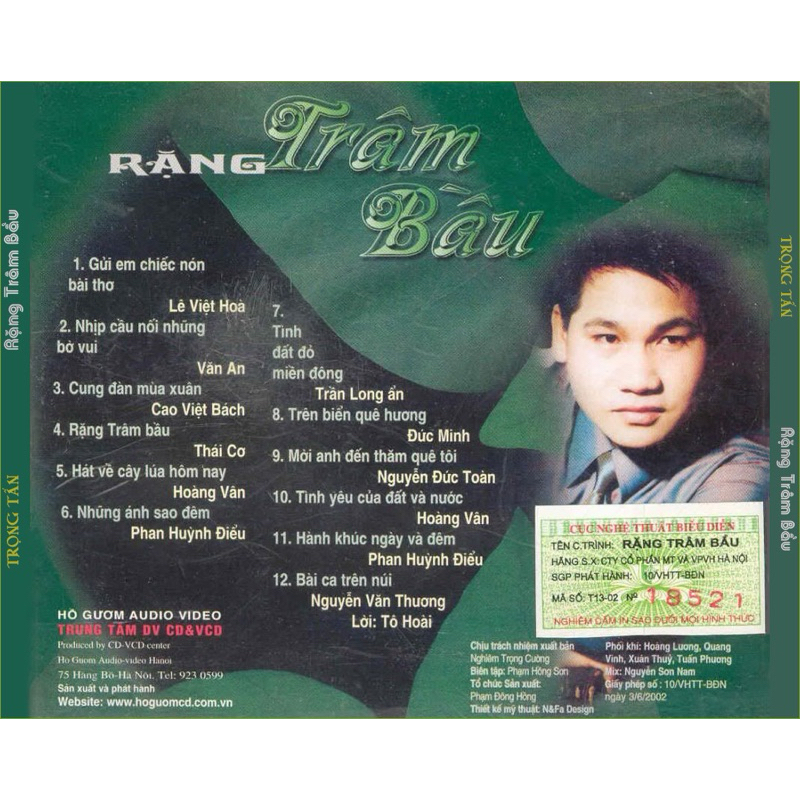 Băng Cassette Trọng Tấn - Rặng Trâm Bầu
