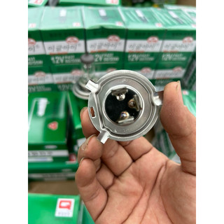 Bóng đèn H4 con cú  xịn hàn ,bóng đèn pha cốt chân H4 điện 12v và 24v dùng cho ô tô xe máy