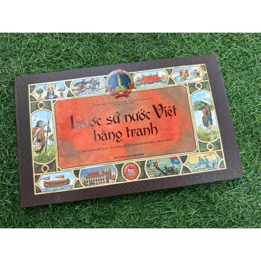 Ảnh Sách Kim Đồng - Lược Sử Nước Việt Bằng Tranh (Bìa Mềm) 1