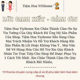 50g Cúc Họa Mi Trắng Nhân Tạo Trang Trí Nhà Cửa, Phòng Decor DIY Handmade YiYihome