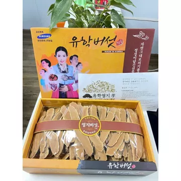 { HÀNG CÔNG TY} Nấm linh chi thái lát ba cô gái Hàn Quốc (1kg)