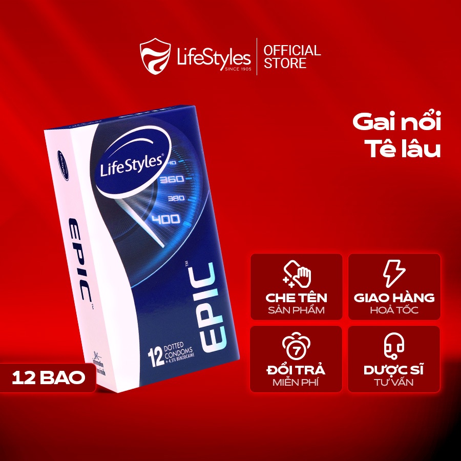 Ảnh Bao cao su Lifestyles SKYN Extra Lubricated nhiều gel, siêu mỏng, non-latex cao cấp hộp 10bcs 3