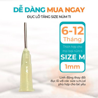 [NEW-CÓ SẴN] phụ kiện bình sữa : cây đục núm, cây thông van khí trái tim betta